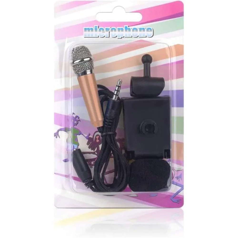 Mini Portable Vocal/Instrument Microphone for Mobile Phone Laptop Notebook Apple